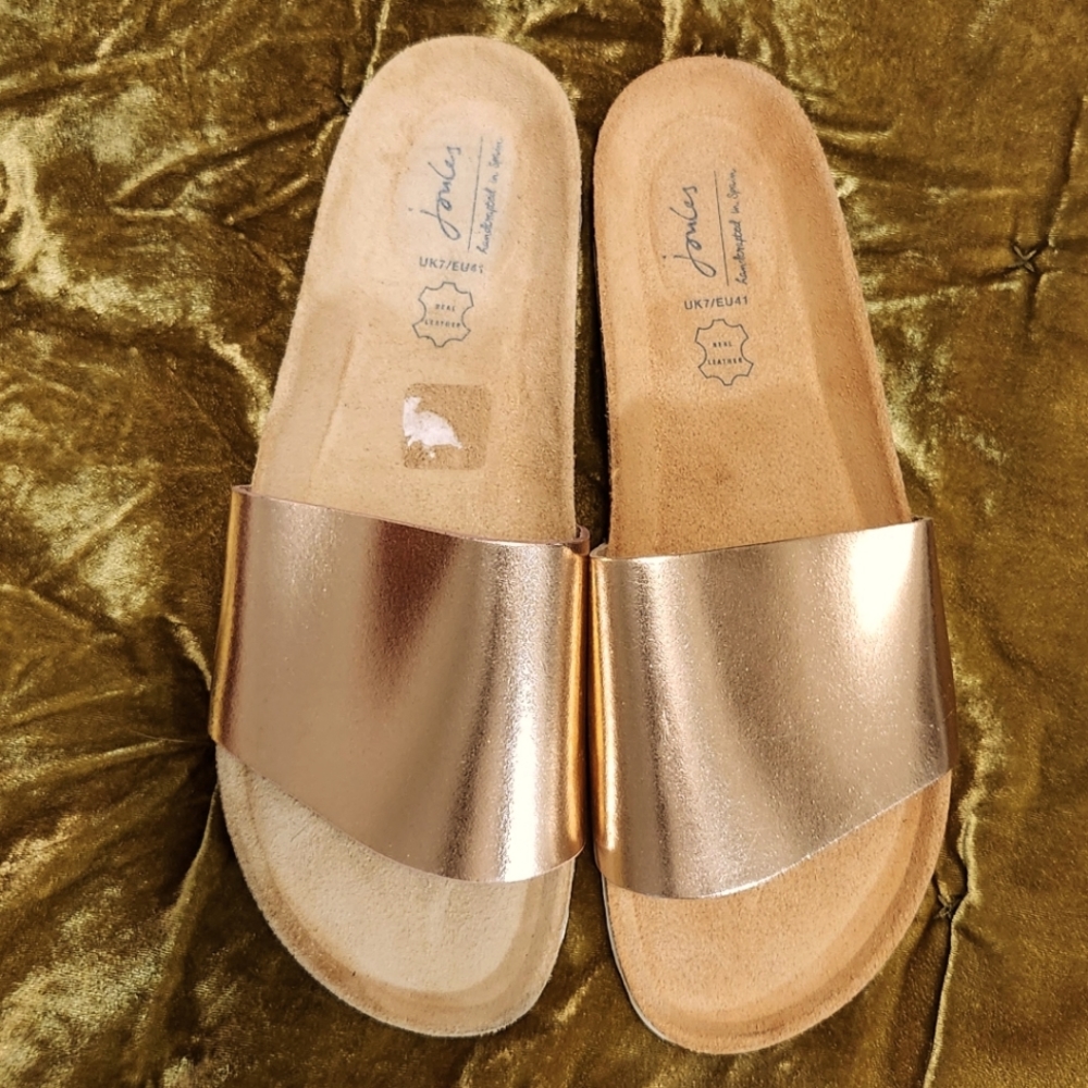 Leather Slides